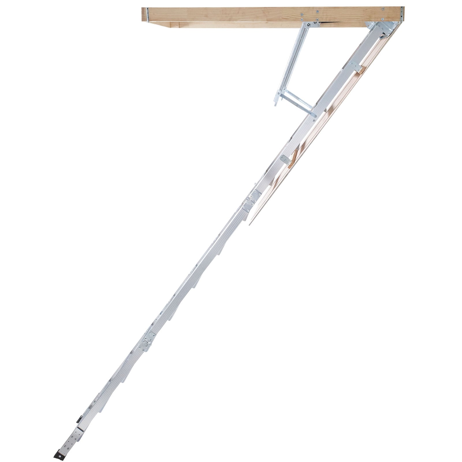 Aluminium Attic Ladder Foldable Multi Purpose Extension Ladder_voghion.com